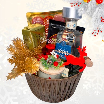 Ancheta Navideña Con Tequila A Domicilio En Cali Pedido Con Un Día De Anticipación