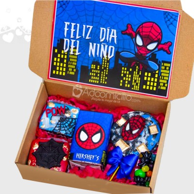 Regalo Para Niño Con Temática Del Hombre Araña A Domicilio En Medellín Pedido Con Un Día De Anticipación 