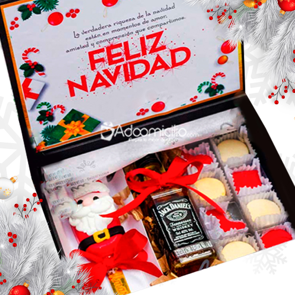 Regalo Con Licor Para Navidad A Domicilio En Medelín Pedido Con Dos Días De Anticipación 