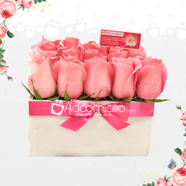 Caja De Rosas Fantasía Regalos Para El Dia De La Madre A Domicilio En Cali 