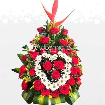 Arreglos Florales Rosas De Amor A Domicilio En Cartagena