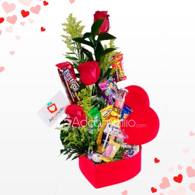 Amor Y Amistad Ancheta Dulces Y Rosas Regalos A Domicilio En Barranquilla