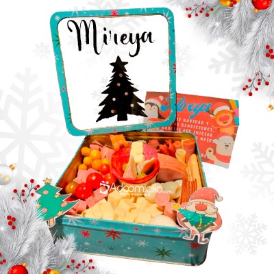 Tabla De Quesos Navideña A Domicilio En Bogotá Pedido Con Un Día De Anticipación 