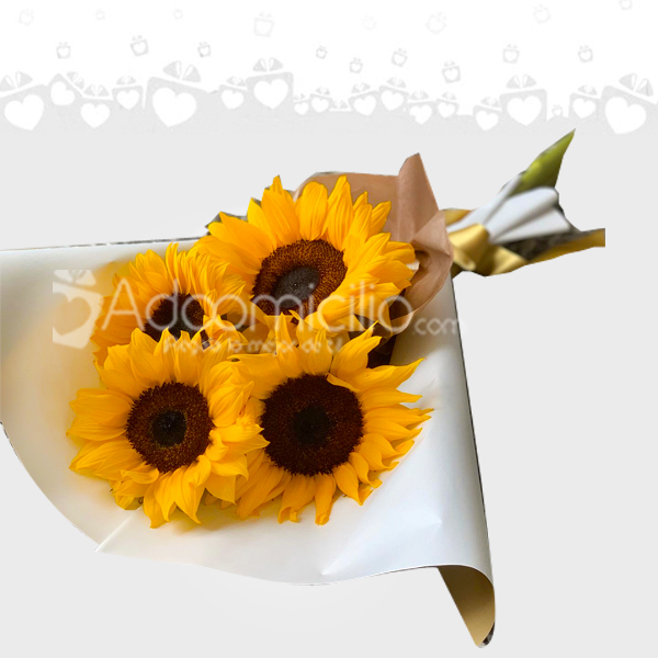 Bouquet Con Girasoles Para Hombre A Domicilio En Armenia 