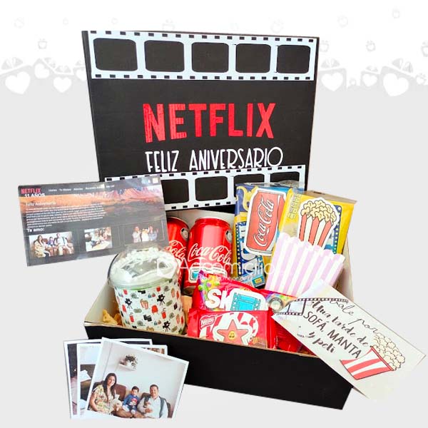 Caja Netflix Regalo Para El Día De Amor Y Amistad A Domicilio En Bogotá